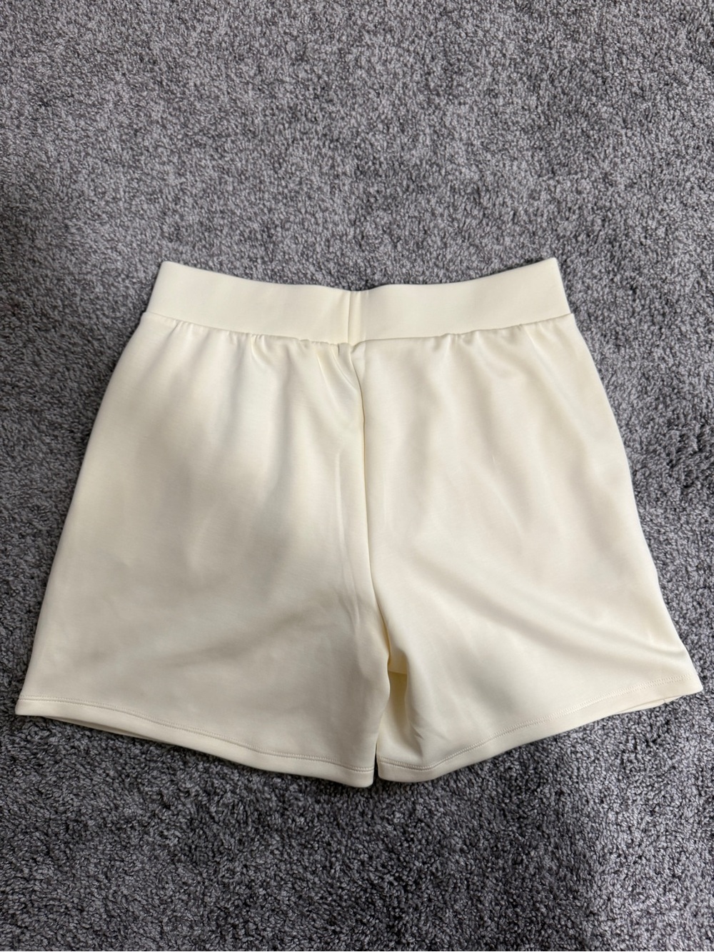 Women’s LazyPants butter yellow shorts - Picture 2 of 5